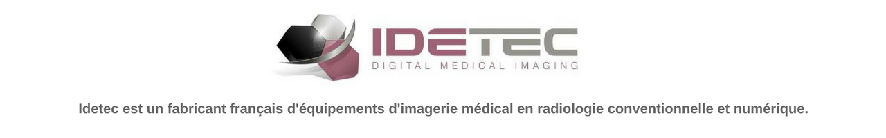 Idetec est un fabricant français d'équipements d'imagerie médical en radiologie conventionnelle et numérique.